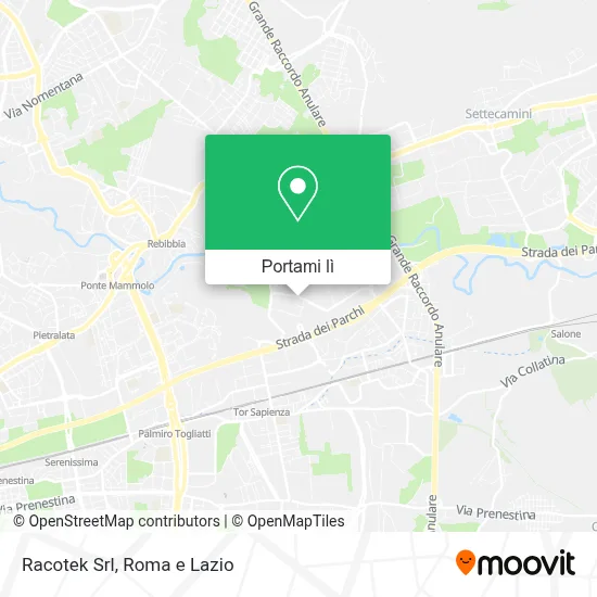 Mappa Racotek Srl