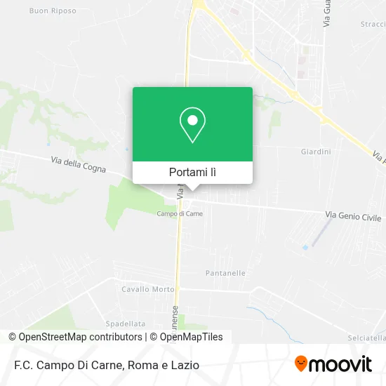 Mappa F.C. Campo Di Carne