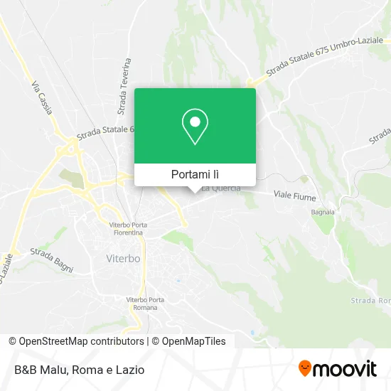 Mappa B&B Malu