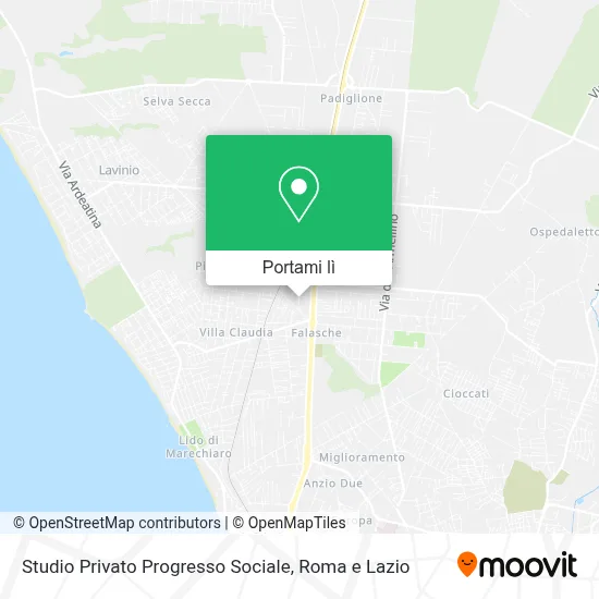 Mappa Studio Privato Progresso Sociale