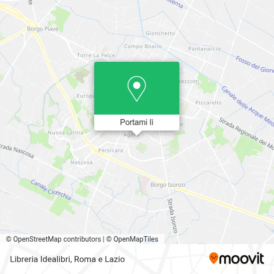 Mappa Libreria Idealibri
