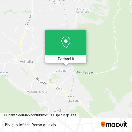 Mappa Biviglia Infissi