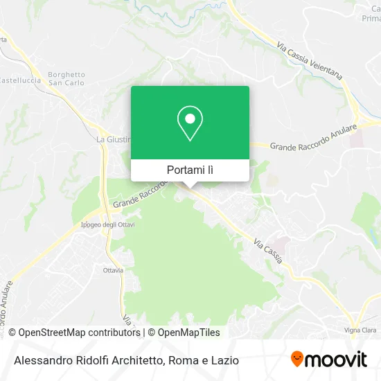 Mappa Alessandro Ridolfi Architetto