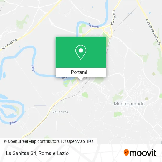 Mappa La Sanitas Srl