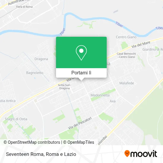 Mappa Seventeen Roma