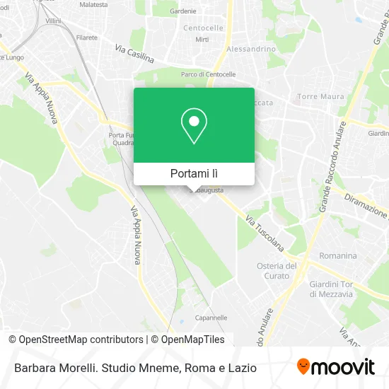 Mappa Barbara Morelli. Studio Mneme