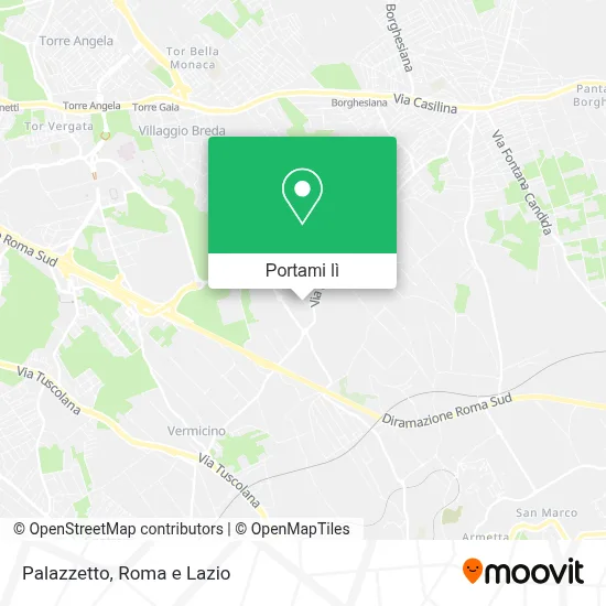 Mappa Palazzetto