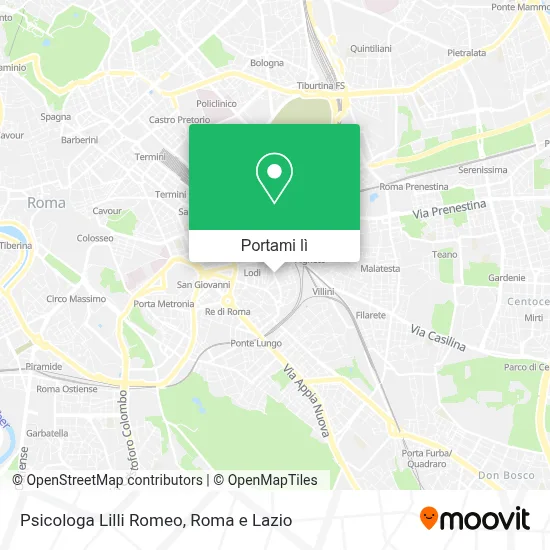 Mappa Psicologa Lilli Romeo