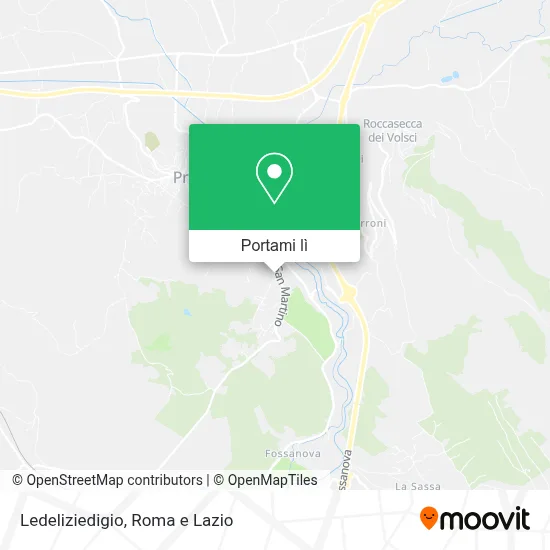 Mappa Ledeliziedigio