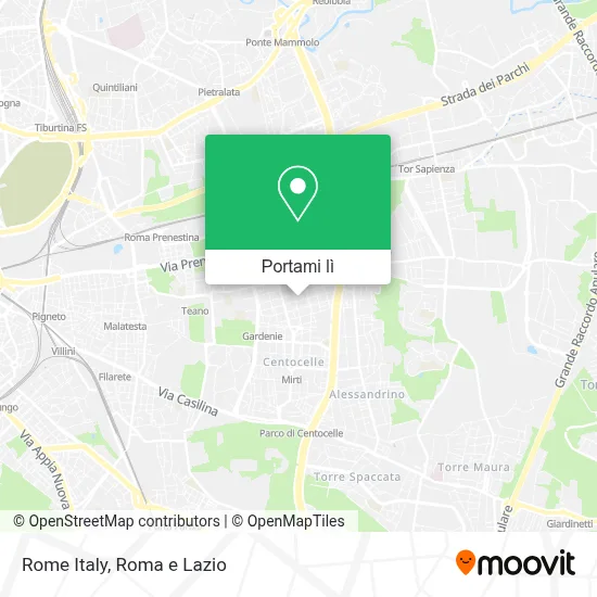 Mappa Rome Italy