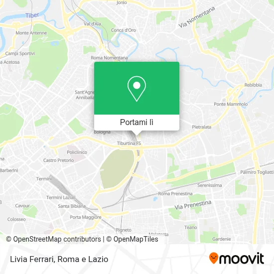 Mappa Livia Ferrari