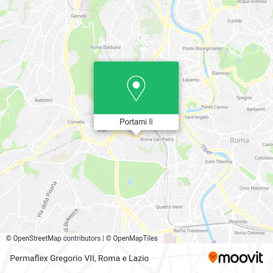 Mappa Permaflex Gregorio VII