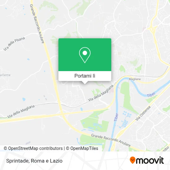 Mappa Sprintade