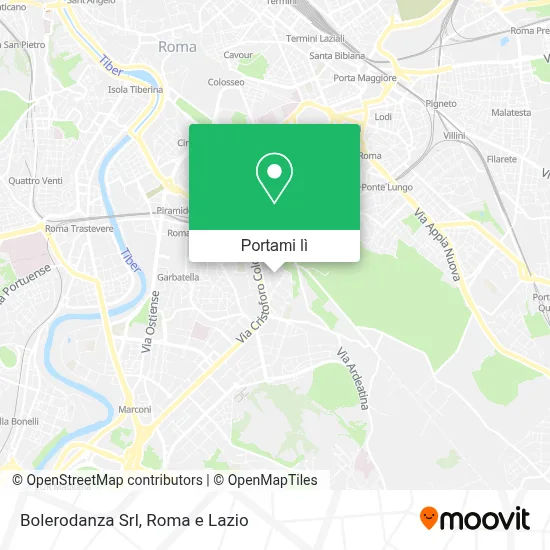 Mappa Bolerodanza Srl