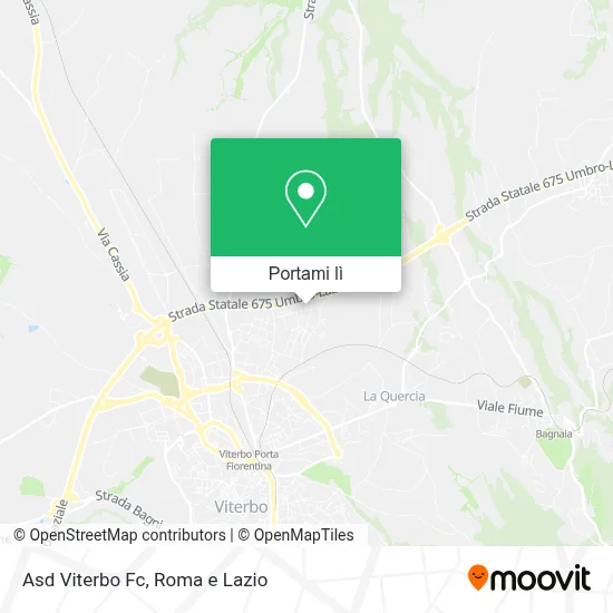 Mappa Asd Viterbo Fc