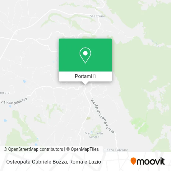 Mappa Osteopata Gabriele Bozza