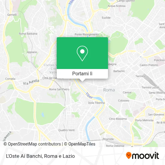 Mappa L'Oste Ai Banchi
