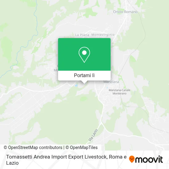 Mappa Tomassetti Andrea Import Export Livestock