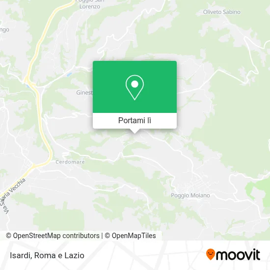 Mappa Isardi