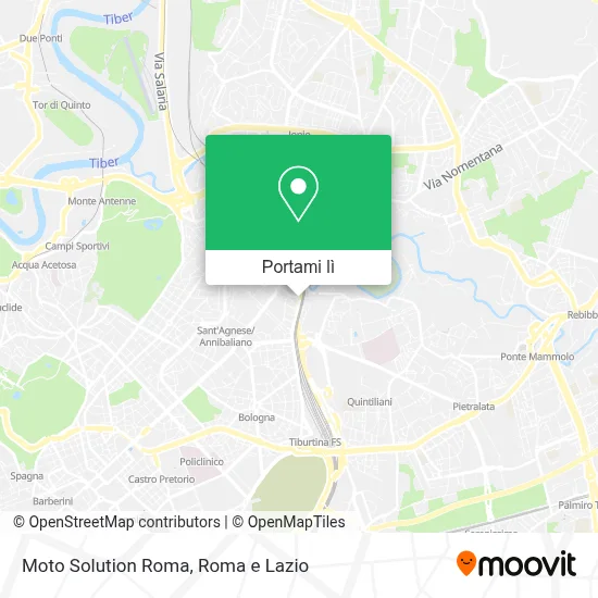 Mappa Moto Solution Roma