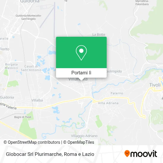 Mappa Globocar Srl Plurimarche