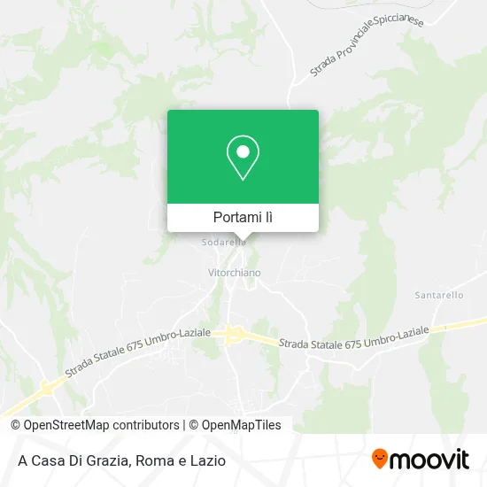 Mappa A Casa Di Grazia