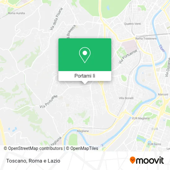 Mappa Toscano
