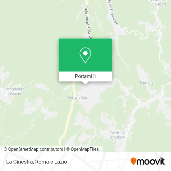Mappa La Ginestra