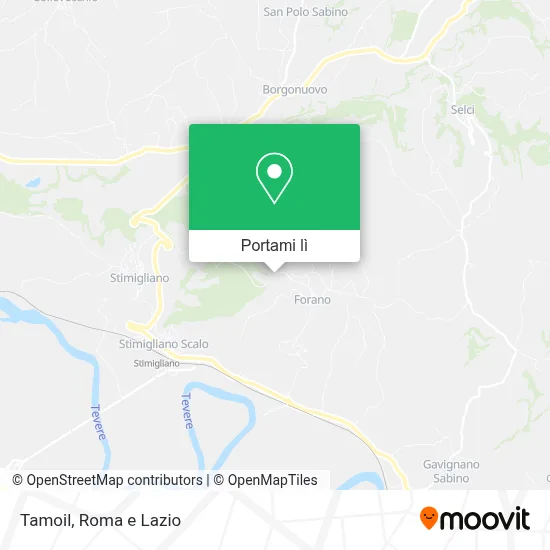 Mappa Tamoil