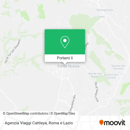 Mappa Agenzia Viaggi Cattleya