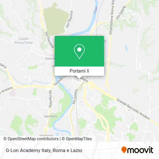 Mappa G-Lon Academy Italy