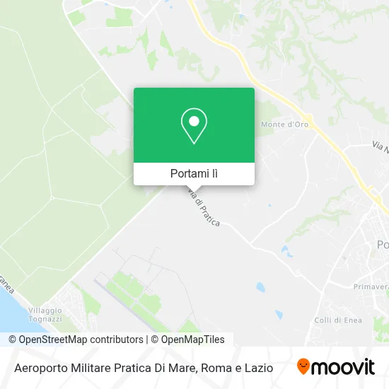 Mappa Aeroporto Militare Pratica Di Mare