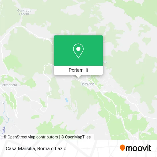 Mappa Casa Marsilia
