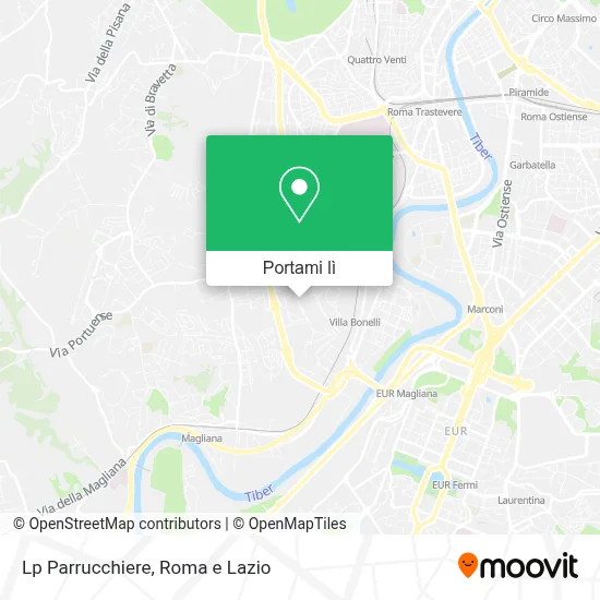Mappa Lp Parrucchiere