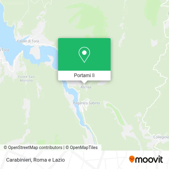 Mappa Carabinieri