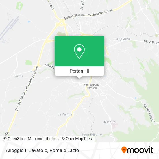 Mappa Alloggio Il Lavatoio