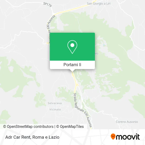 Mappa Adr Car Rent