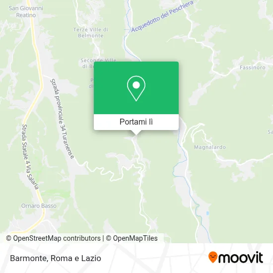 Mappa Barmonte