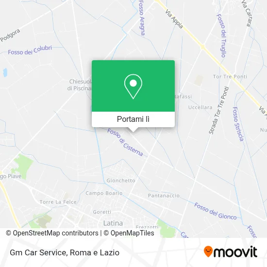 Mappa Gm Car Service