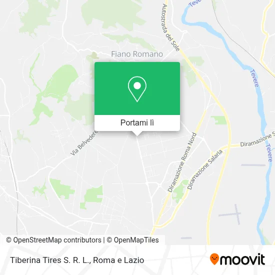 Mappa Tiberina Tires S. R. L.