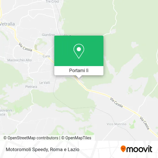 Mappa Motoromoli Speedy