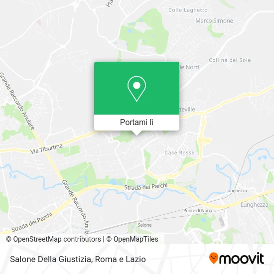 Mappa Salone Della Giustizia