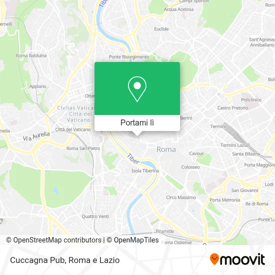 Mappa Cuccagna Pub