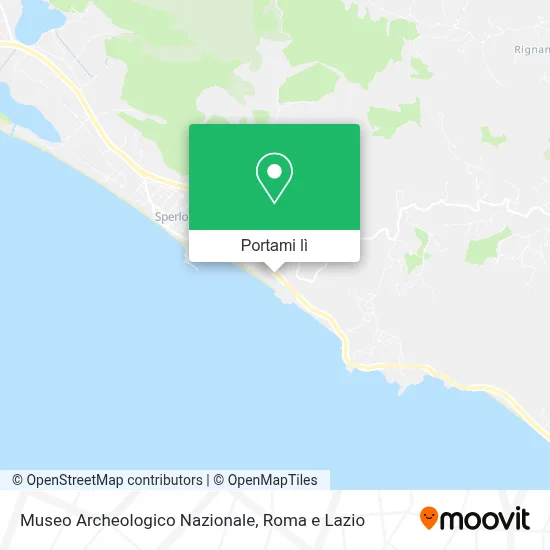 Mappa Museo Archeologico Nazionale