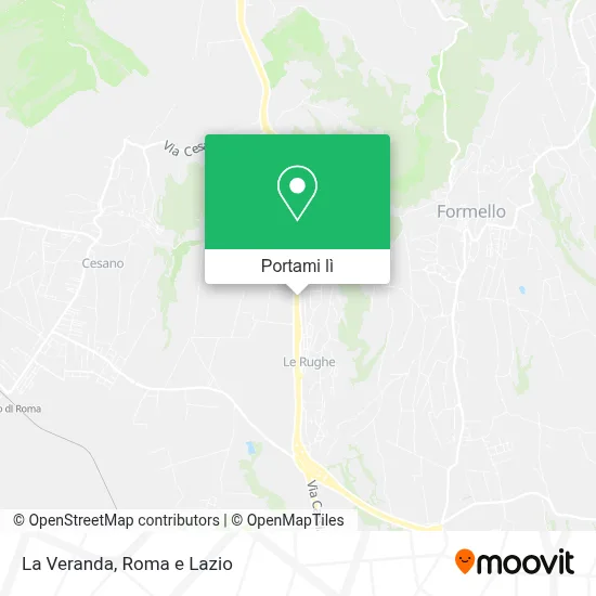Mappa La Veranda