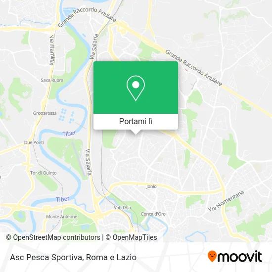 Mappa Asc Pesca Sportiva