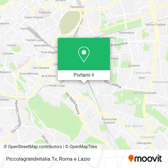 Mappa Piccolagrandeitalia.Tv