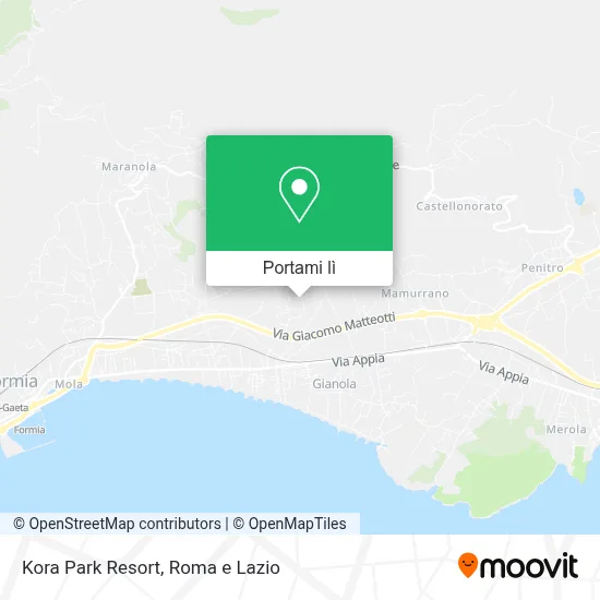 Mappa Kora Park Resort