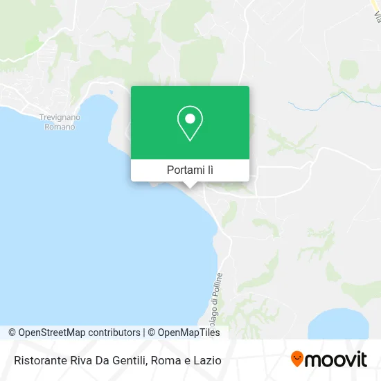 Mappa Ristorante Riva Da Gentili