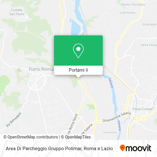 Mappa Area Di Parcheggio Gruppo Polimar